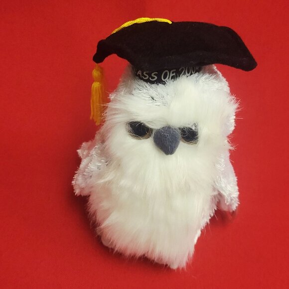 Ty Beanie Baby Class of 2004 The Owl Plush Toy Stuffed Animal - Picture 3 of 13